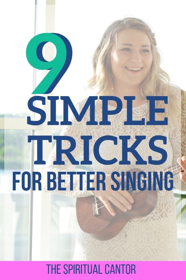 There are so many simple ways in which you can improve your singing, 9 ideas to help get you started. #vocaltricks #vocaltips #howtosing #singingtips #bettersinging #howtosingwell #howtosingbetter