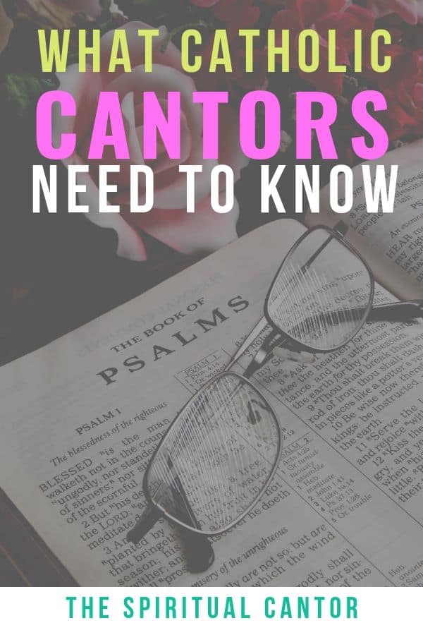 Best practices for Catholic Cantors #beprepared #cantors #catholiccantors #psalms #singing #leading #catholichymns #massmusic #needtoknow #cantormusic #cantorduties #cantorrole
