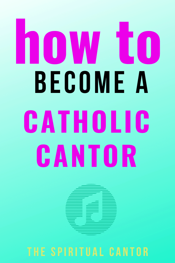 Simple steps to take in order to become a Catholic cantor. #howtobecomeacantor #catholiccantor #howtobeacantor #catholiccantortraining #catholicchurch #catholicmusic