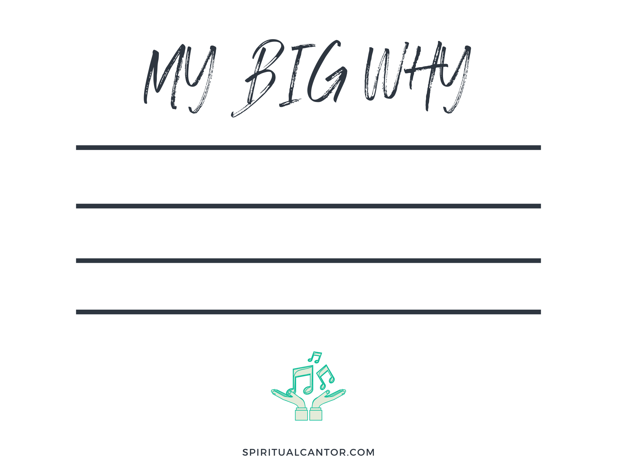 How to Avoid Cantor Burn-Out: Claim Your Big Why for Cantoring #cantor #cantorlife #howtocantor #catholiccantor #why #goals #ministry