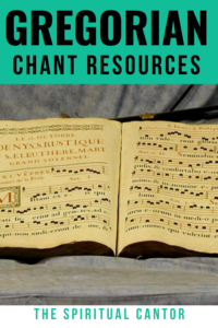 A great list of Gregorian Chant resources for you to discover the beauty of the ancient music in the Church. #gregorianchant #chantmusic #chantresources #howtolearnchant #howtosingchant #chantingthepsalms #chantingcatholicchurch #catholicchurch #catholiccantor #cantorchant #masspropers #howtochant #gregorianchantresources