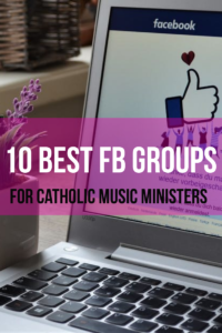 Discover these Facebook groups to help you discover resources, music, ask questions, and learn from others in the same ministry as you!
#bestfacebookgroups #facebookgroupsforcantors #catholiccantorfbgroups #groupsforcatholicmusicians #churchchoirdirectorgroups #churchmusiciansupport #musicministerfacebookgroups