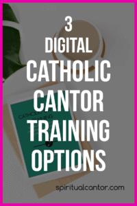Discover 3 practical online resources for Catholic cantor training. Affordable and very helpful in training cantors!
