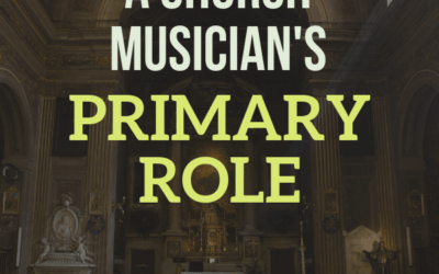 Our Role as Lay Persons in the Church