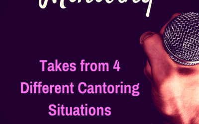 A Cantor’s Ministry